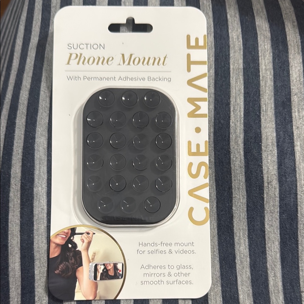 Case-Mate Black Textured Phone Mount